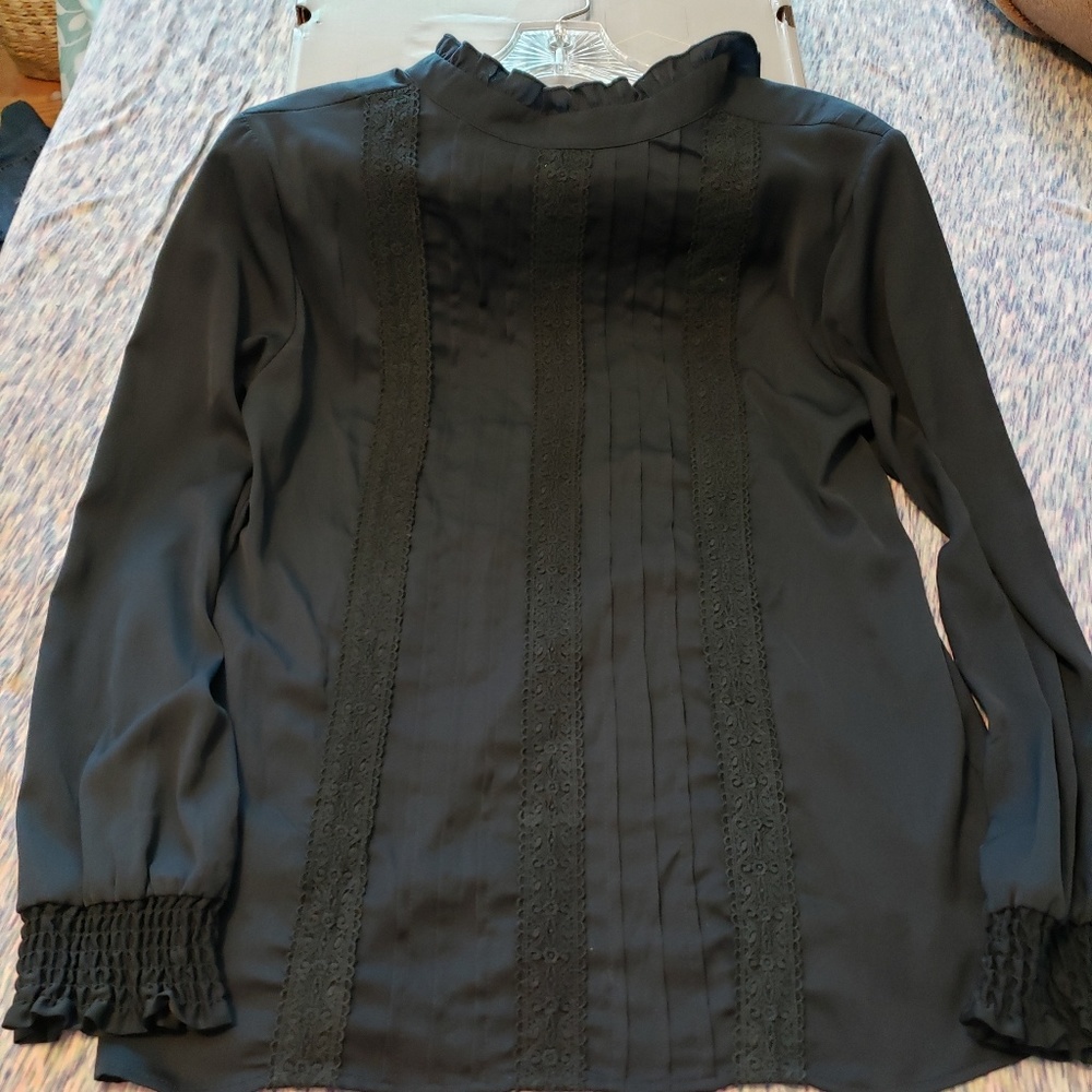 Adiva Navy Blue Blouse